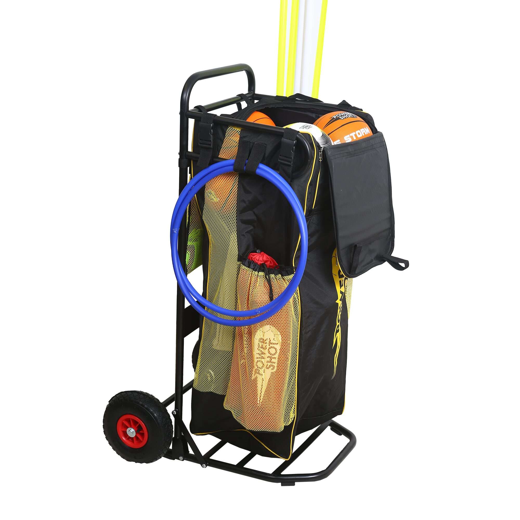 Image du produit : Powershot trainingstrolley - Robuuste transporttrolley voor ballen & trainingsapparatuur