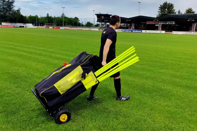 Image du produit : Powershot trainingstrolley - Robuuste transporttrolley voor ballen & trainingsapparatuur