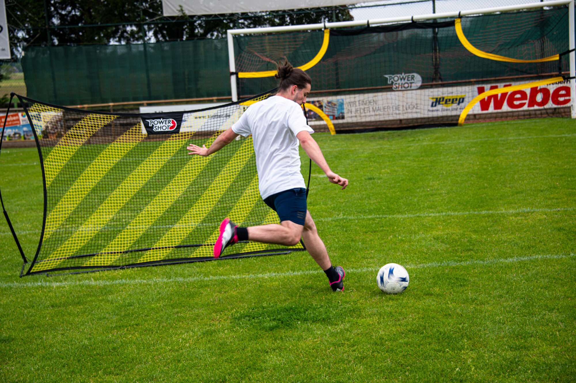 Image du produit : Rebound net 240 x 150cm - Ideaal voor voetballen
