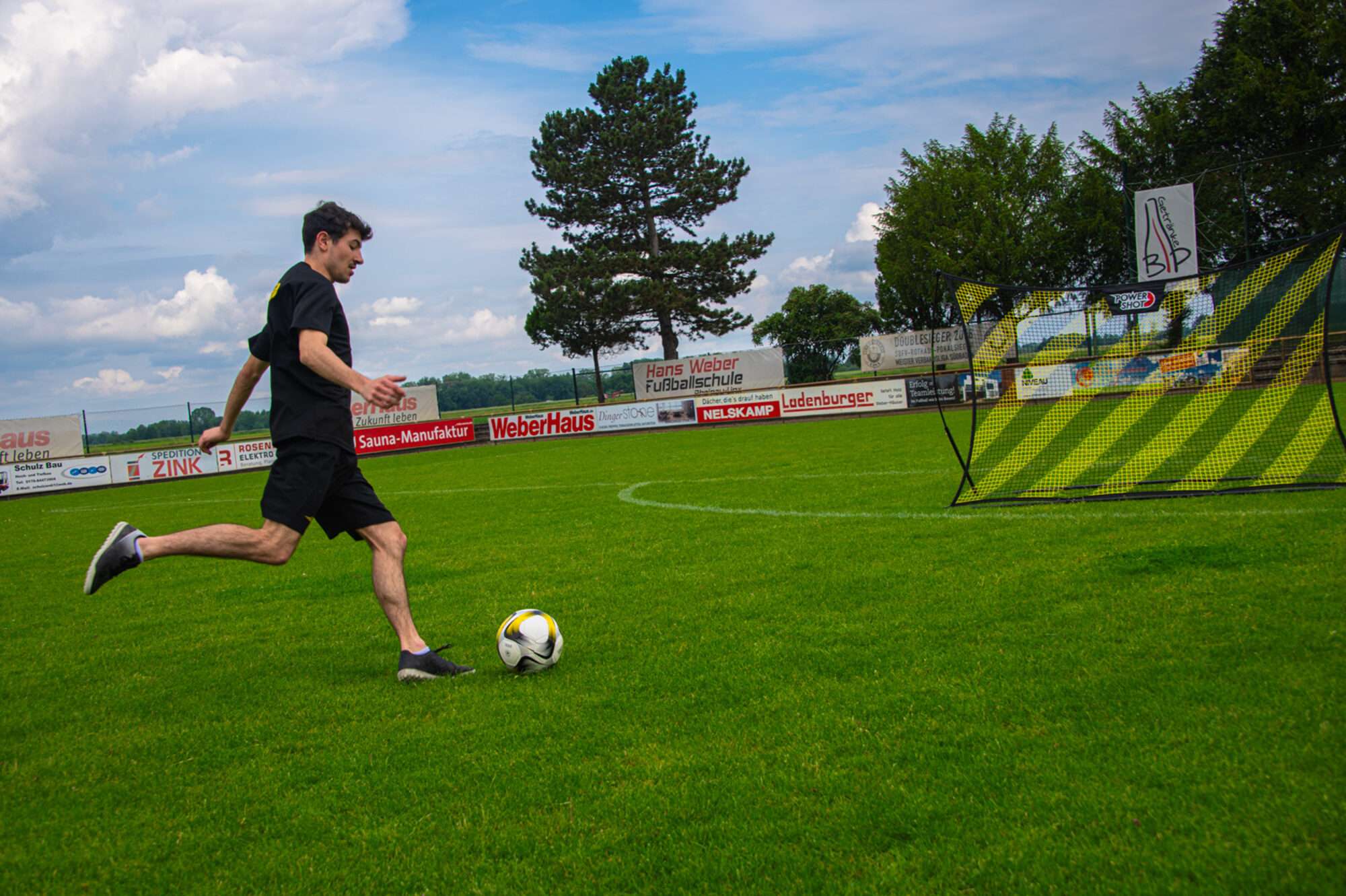 Image du produit : Rebound net 240 x 150cm - Ideaal voor voetballen