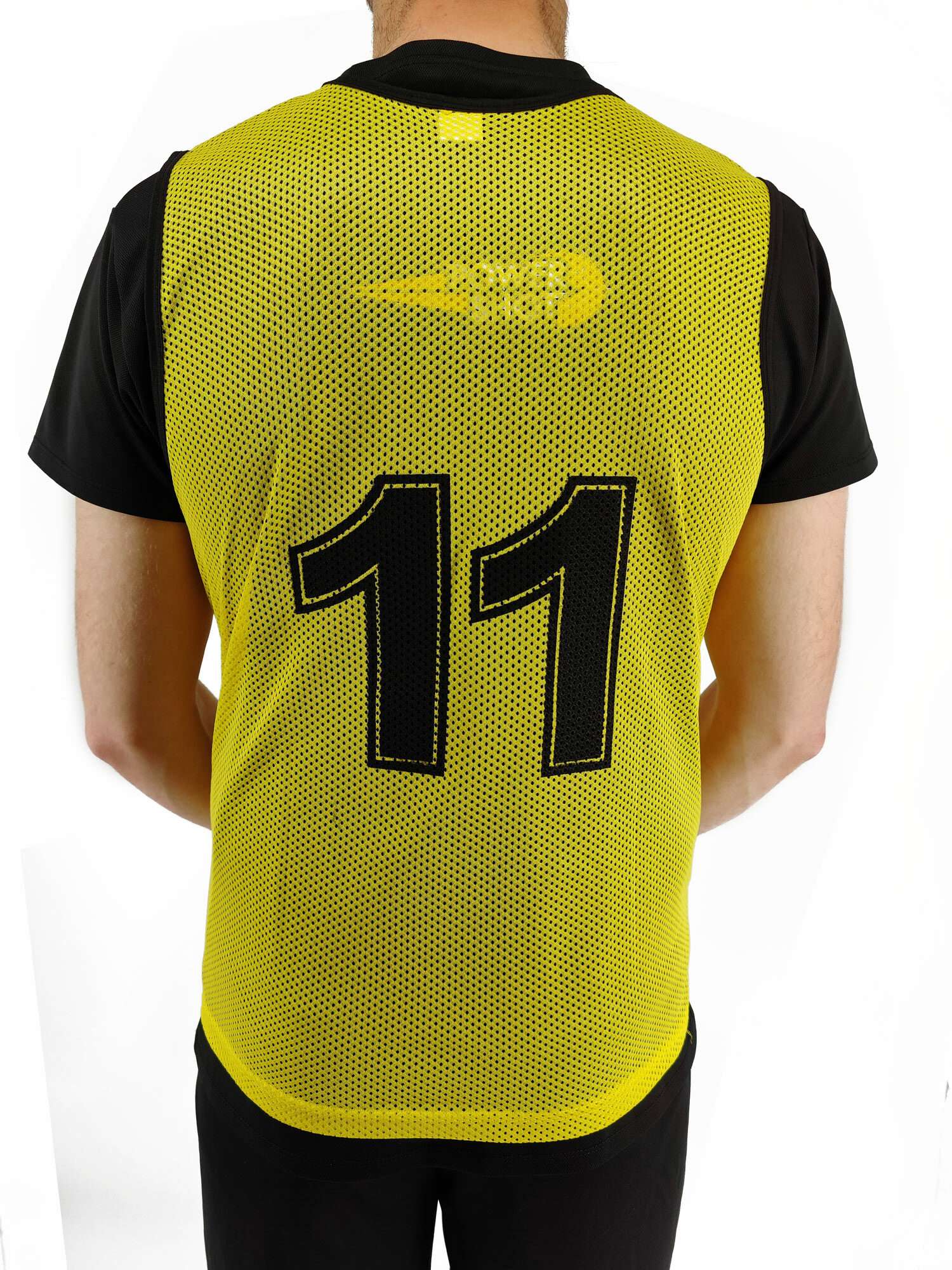Image du produit : Kit de 11 Chasubles numérotés de 1 à 11 - Jaune - Enfant