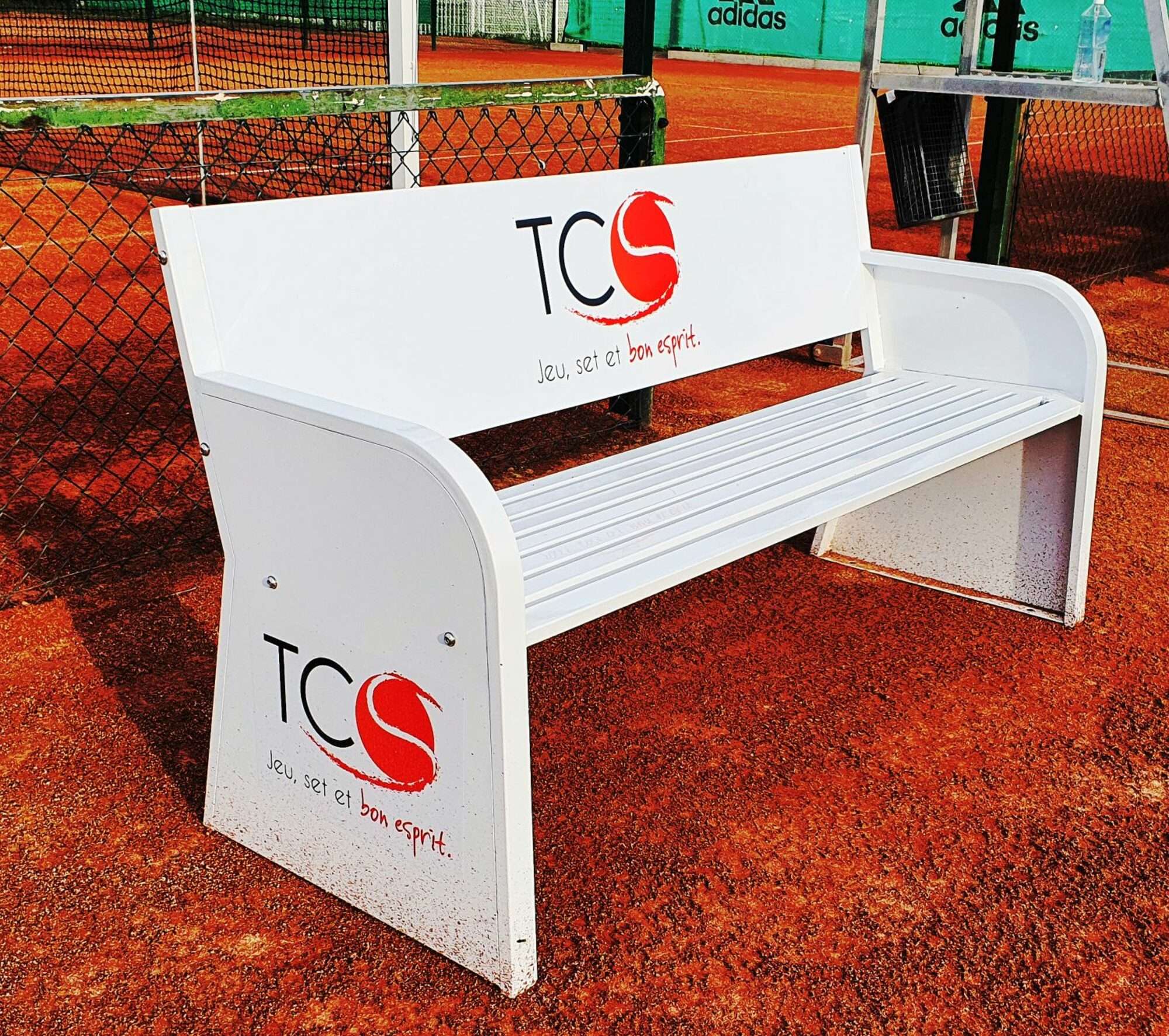 Image du produit : Banc alu publicitaire