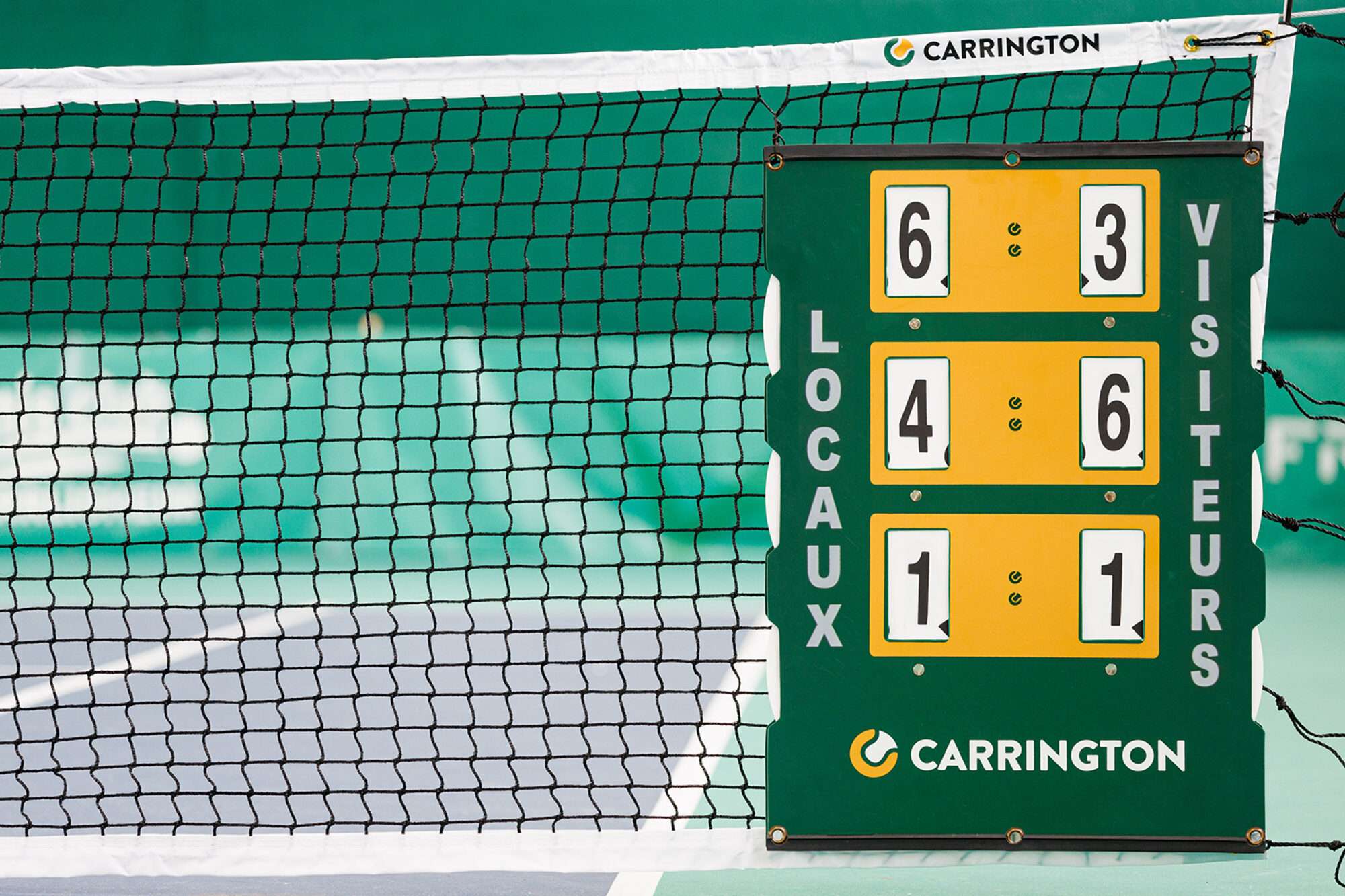 Image du produit : Scorebord tennis in 2 maten - Carrington Frans - 82x58cm