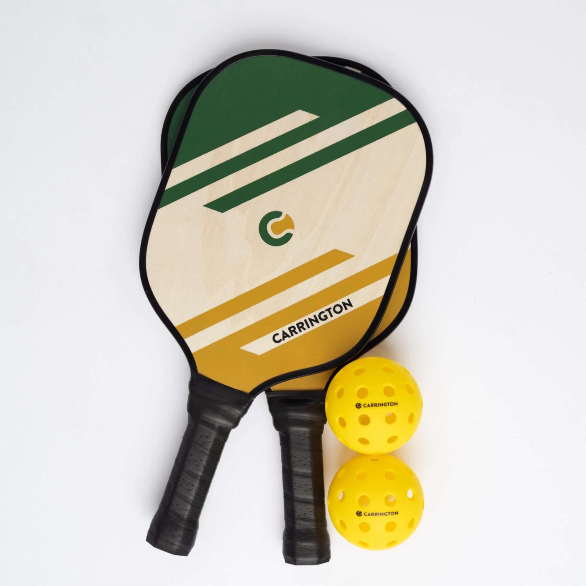 Image du produit : Pickleball - Houten racket en bal (set van 2)