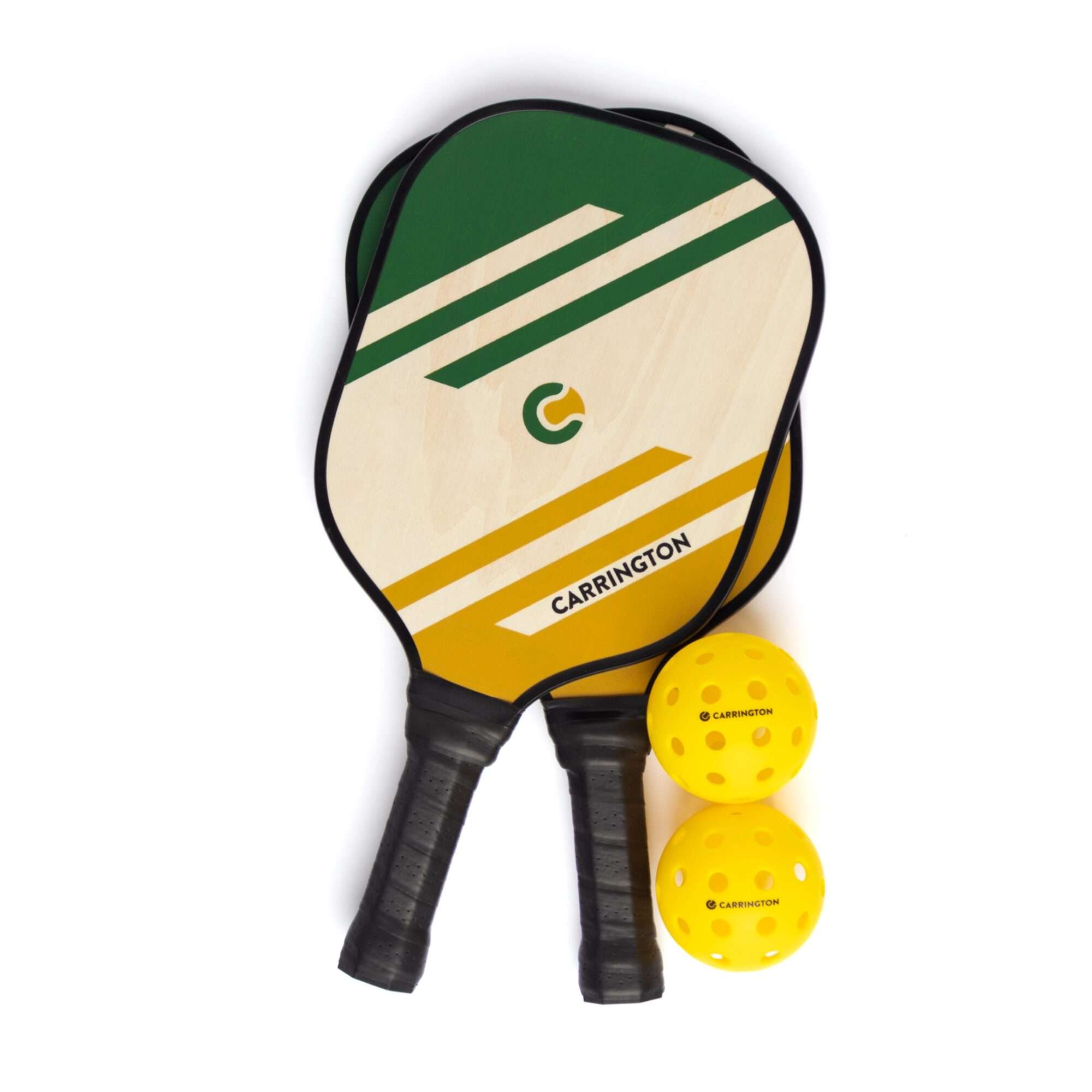 Image du produit : Pickleball - Basis ecologisch houten racket (set van 2)
