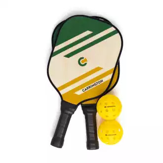 Pickleball - Basis ecologisch houten racket (set van 2)