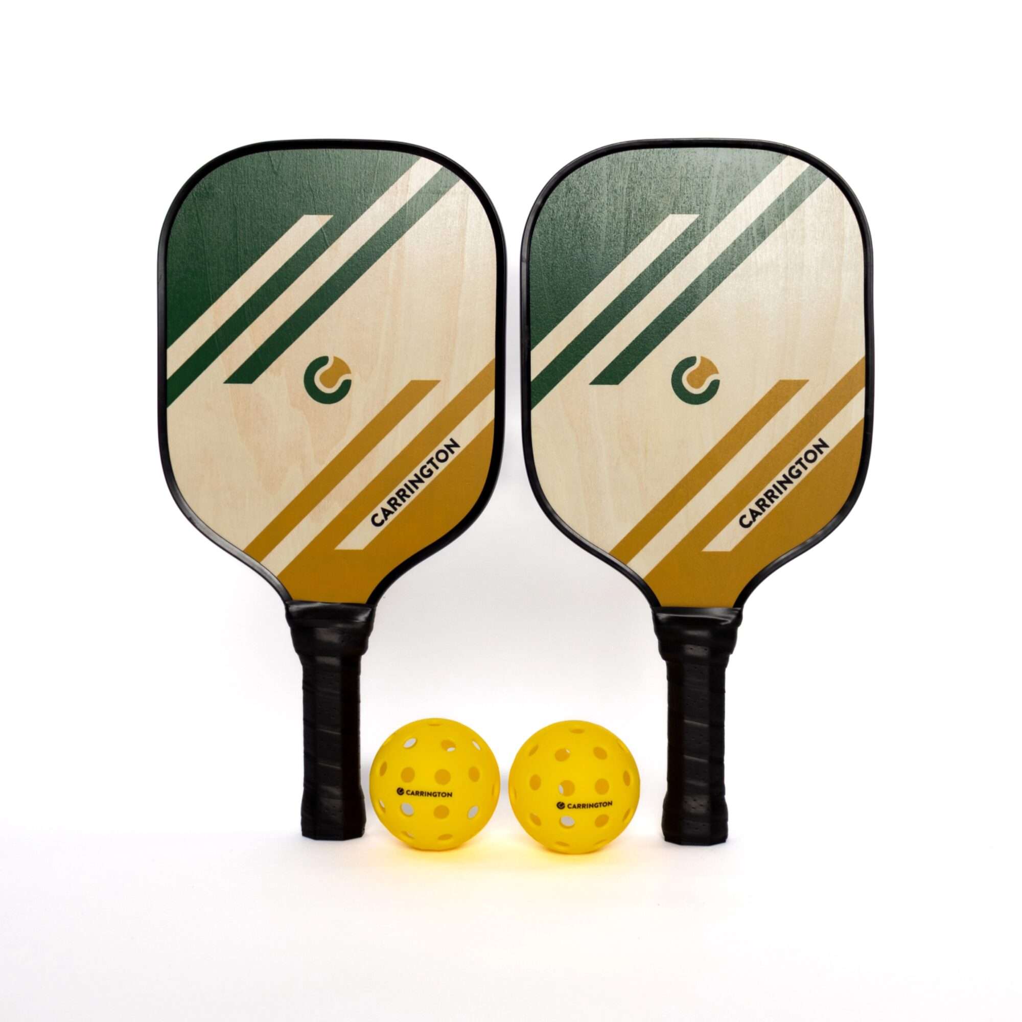 Image du produit : Pickleball - Basis ecologisch houten racket (set van 2)