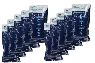Set van 10 instant cold packs 27x13 cm