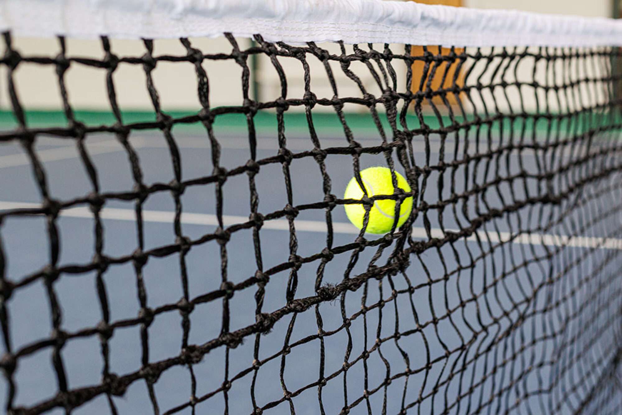 Image du produit : Tennisnet voor professionals 3,5 mm – met dubbele topmaas