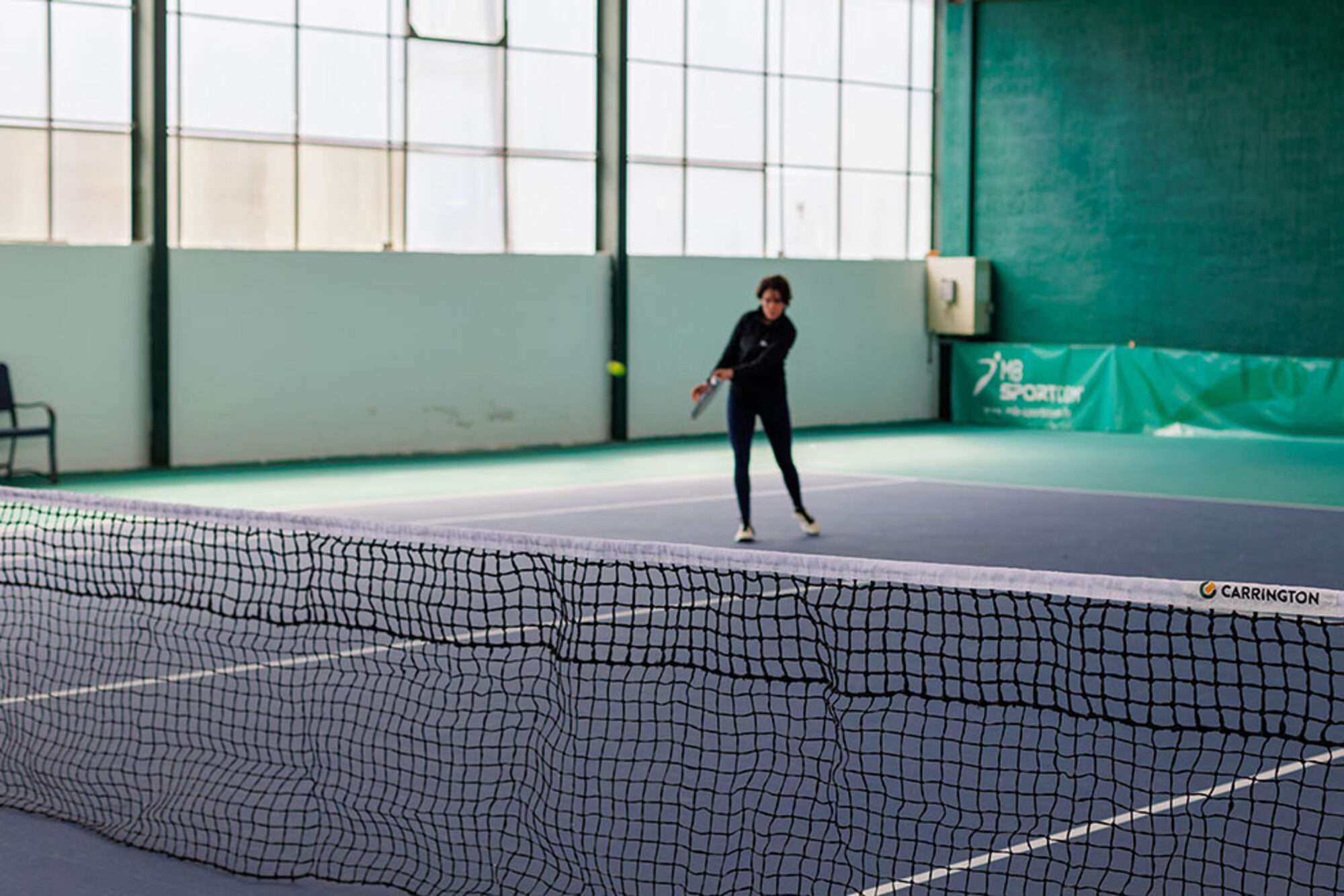 Image du produit : Tennisnet voor professionals 3,5 mm – met dubbele topmaas
