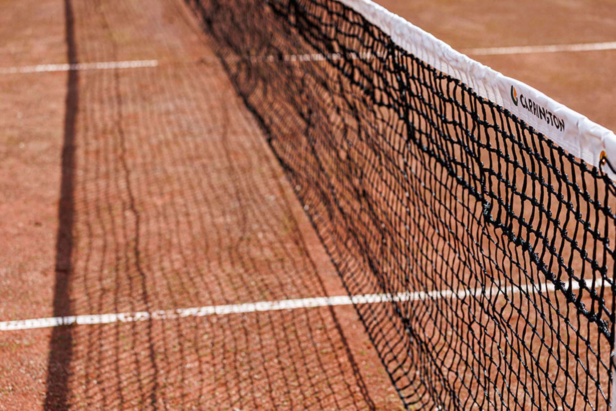 Image du produit : Expert tennisnet 3,5mm - dubbele mazen - klei