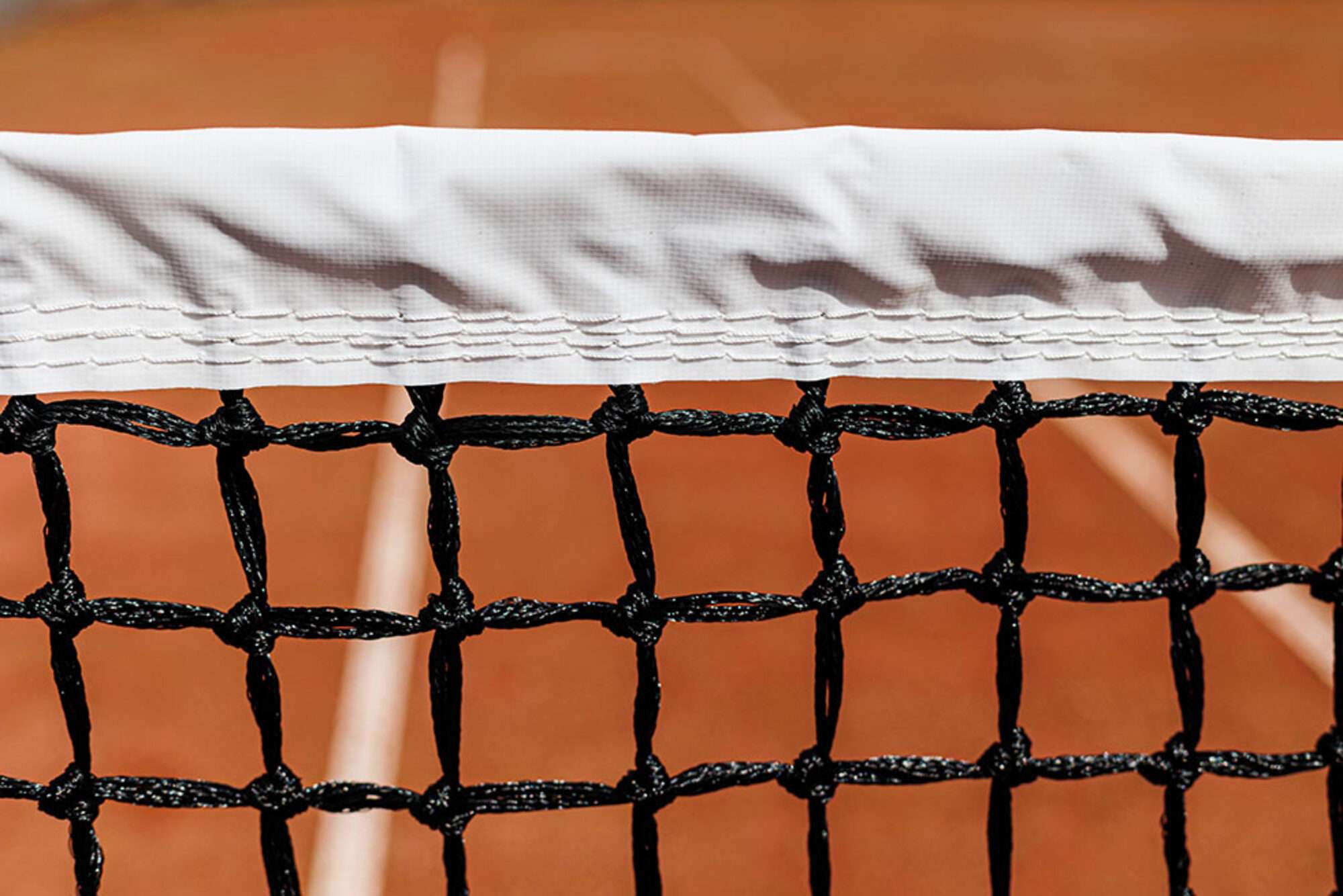 Image du produit : Expert tennisnet 3,5mm - dubbele mazen - klei