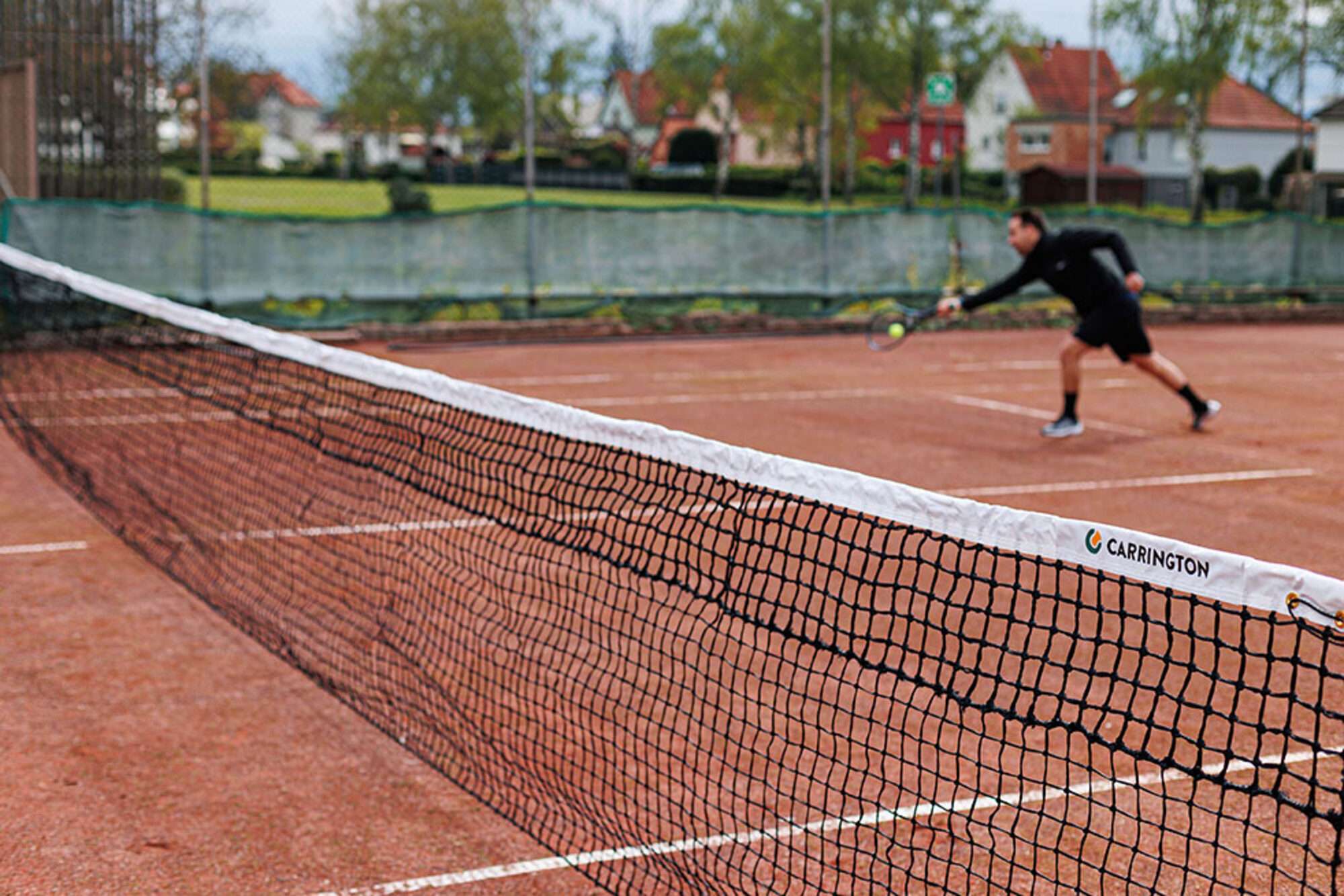 Image du produit : Expert tennisnet 3,5mm - dubbele mazen - klei