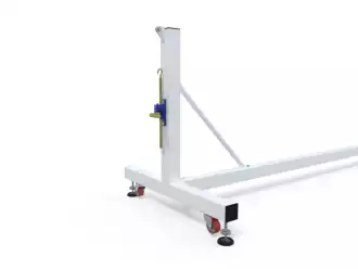 Verplaatsbare tennisinstallatie