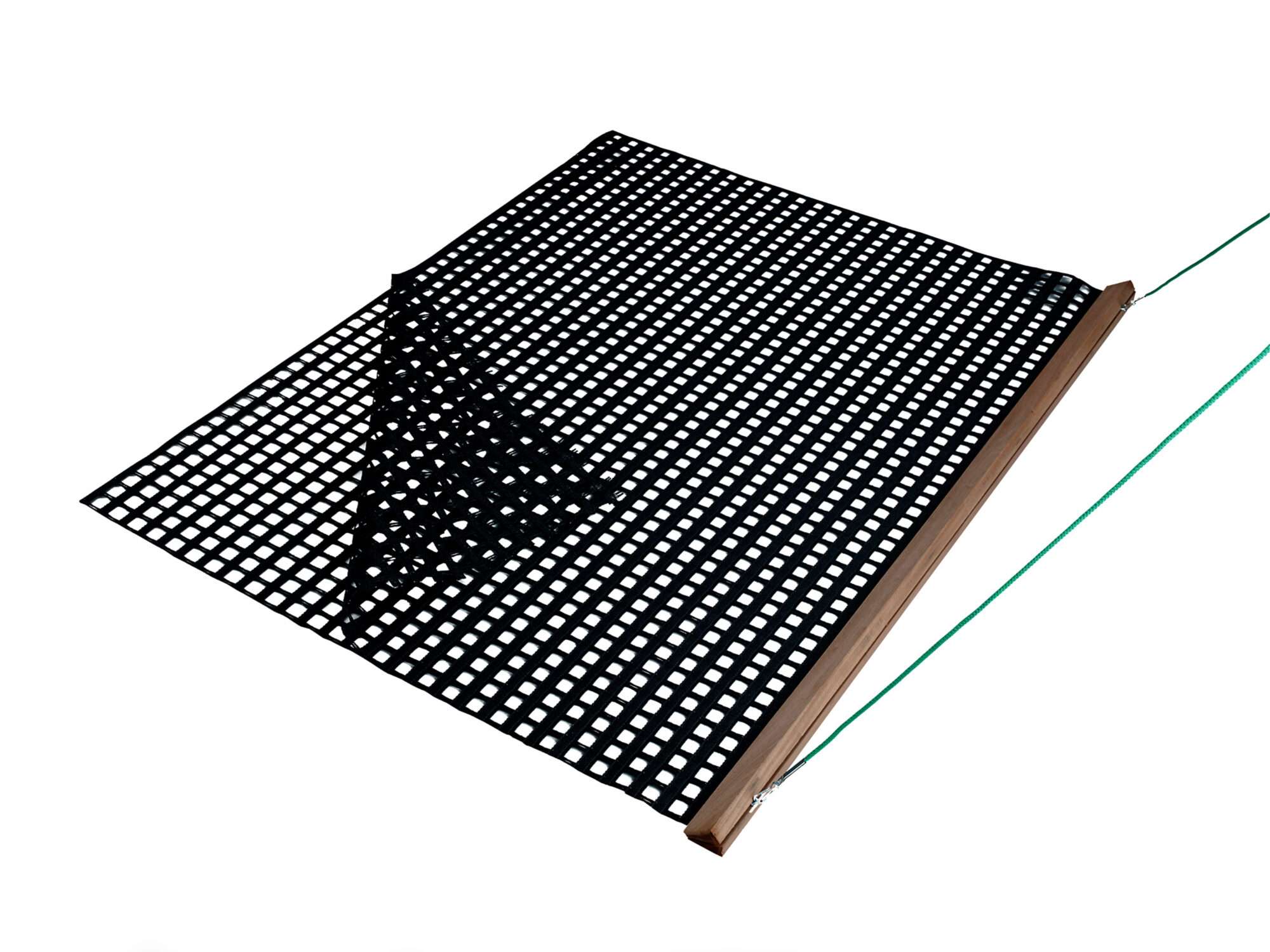 Image du produit : Tennis Court Drag Net - Wood - Tennis Court Sweeper