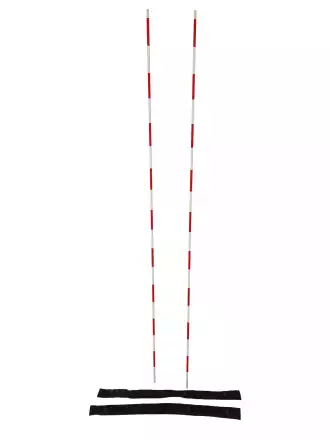 Set van 2 volleybalvizieren met klittenband