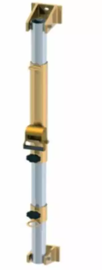 Volleybalpaal wandprofiel