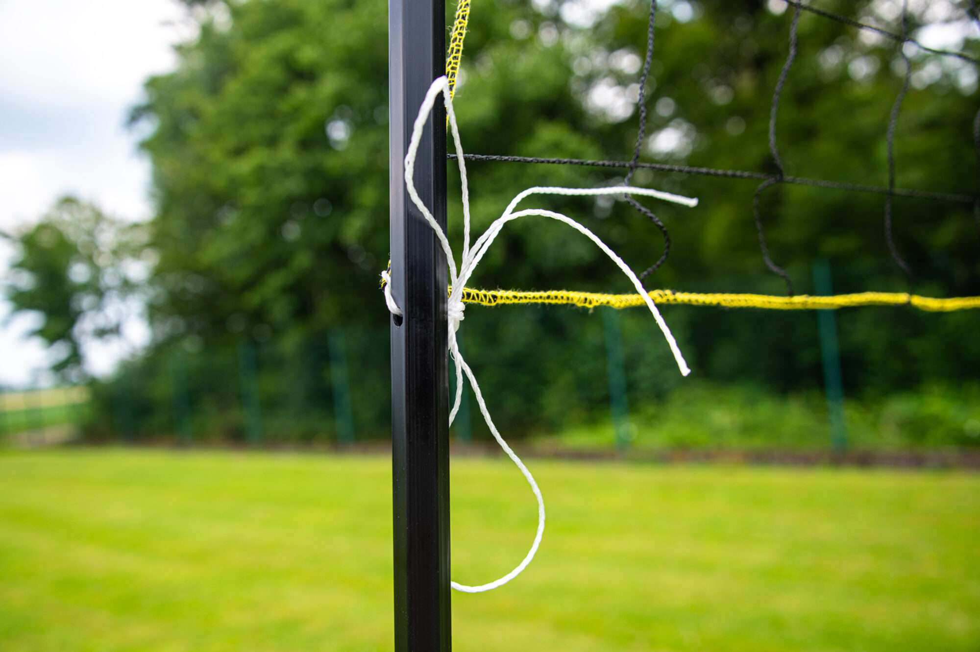 Image du produit : Volleybalset 6m - Met palen, net, bal en pomp