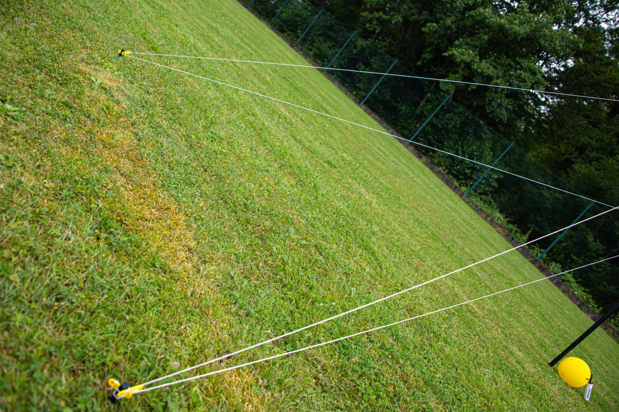 Image du produit : Volleybalset 6m - Met palen, net, bal en pomp